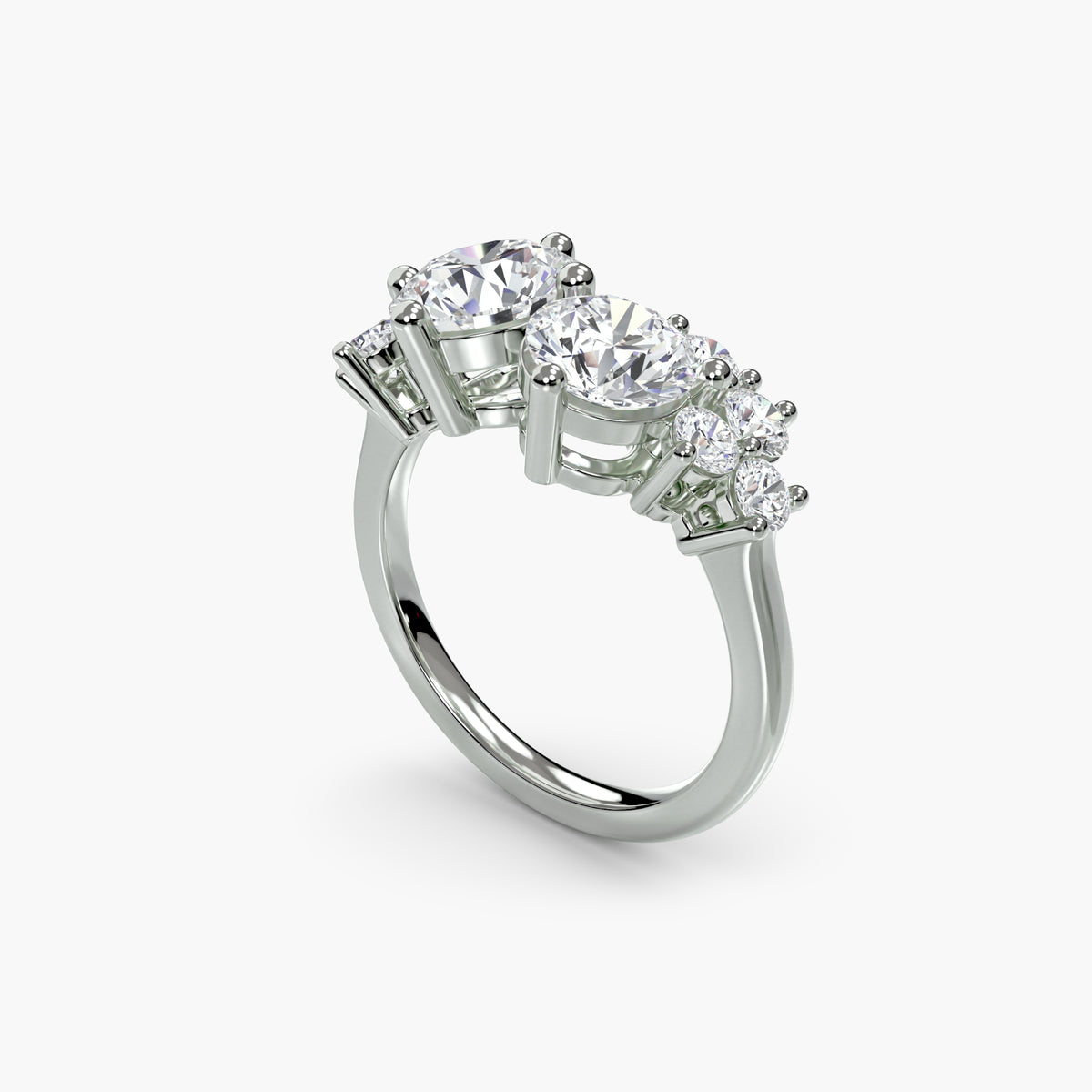 Bague Enlacée 2 ct