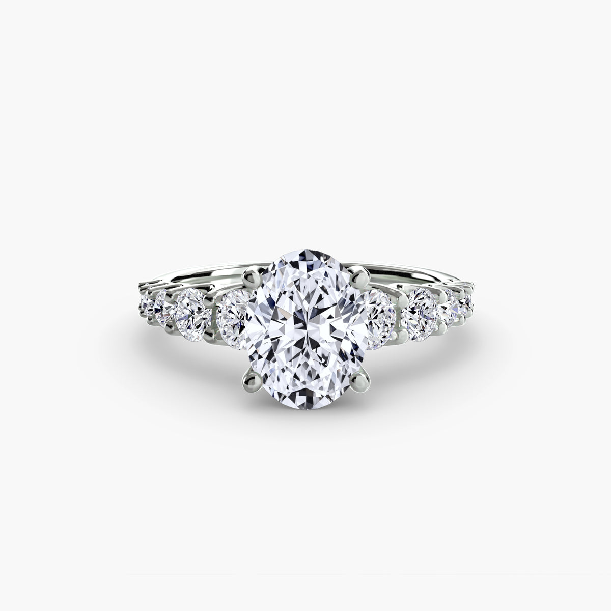 Bague à Pierres Décroissantes