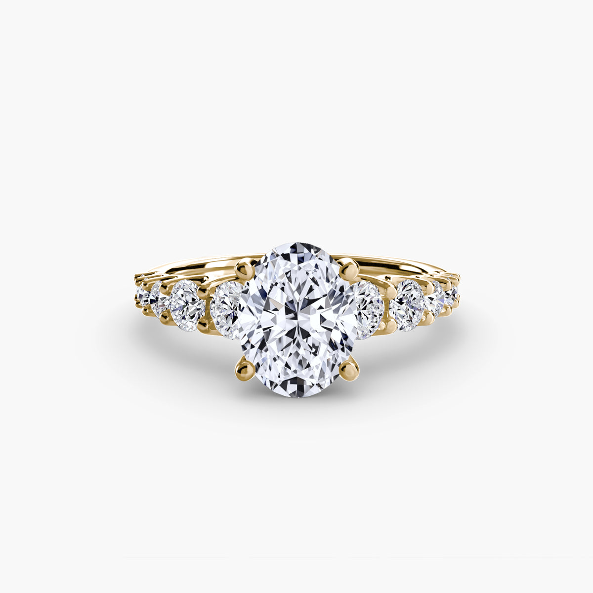 Bague à Pierres Décroissantes