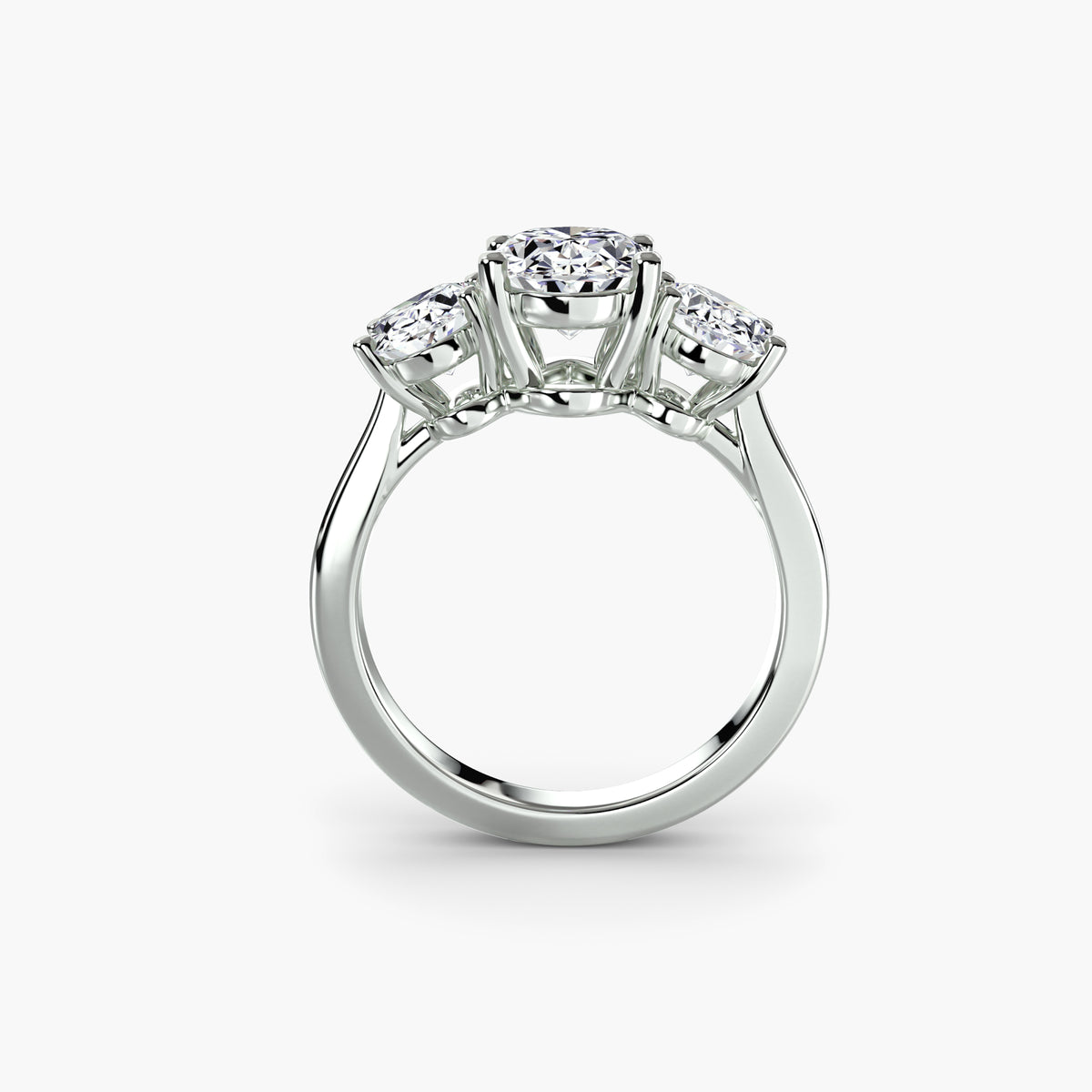 Bague Trilogie Ovale
