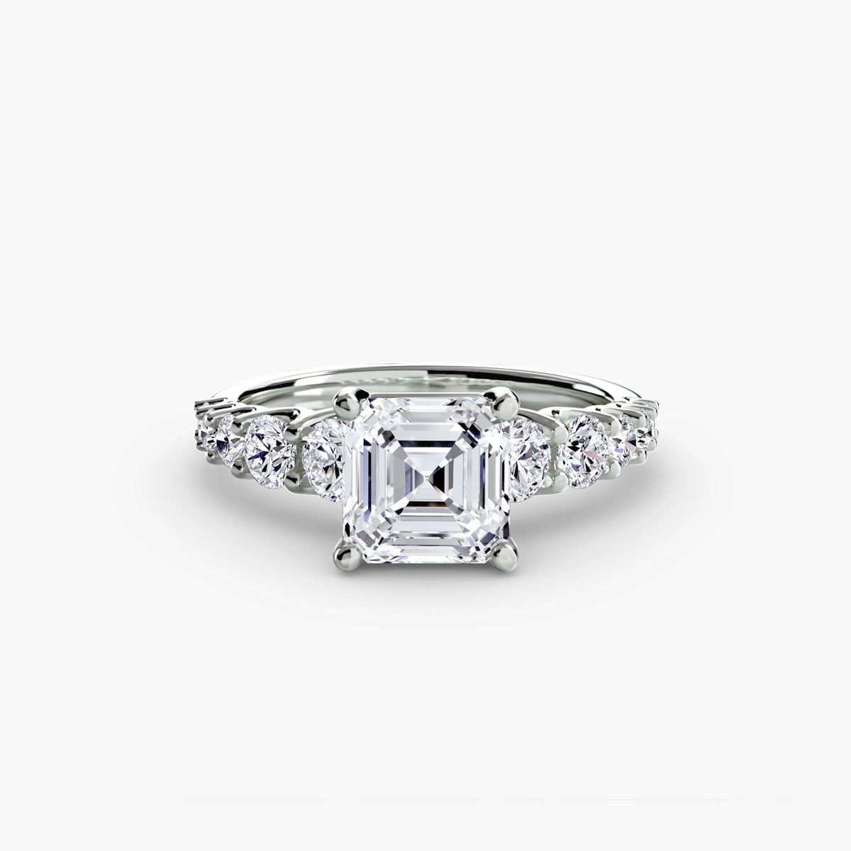 Bague à Pierres Décroissantes