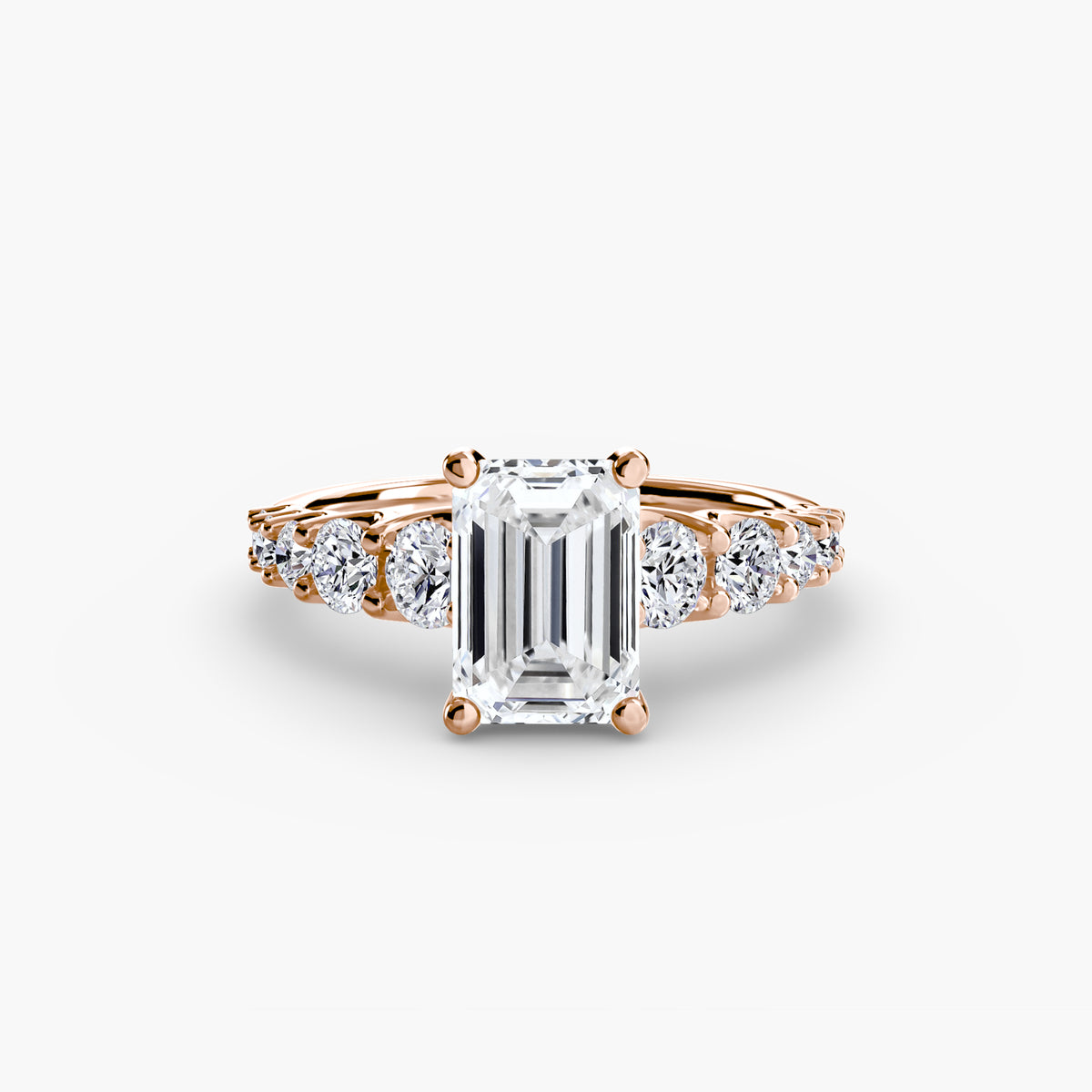 Bague à Pierres Décroissantes