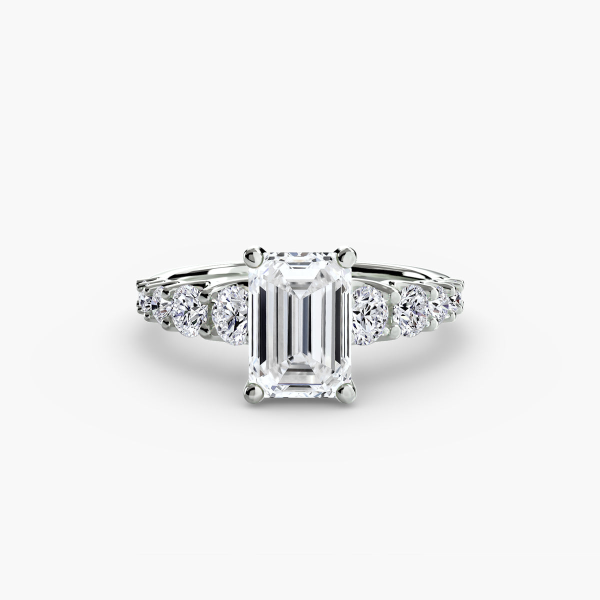 Bague à Pierres Décroissantes