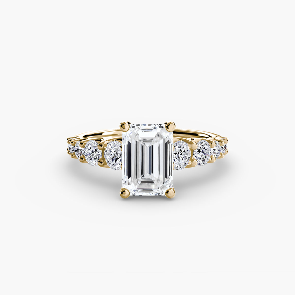 Bague à Pierres Décroissantes