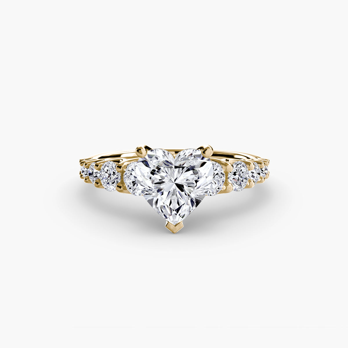 Bague à Pierres Décroissantes