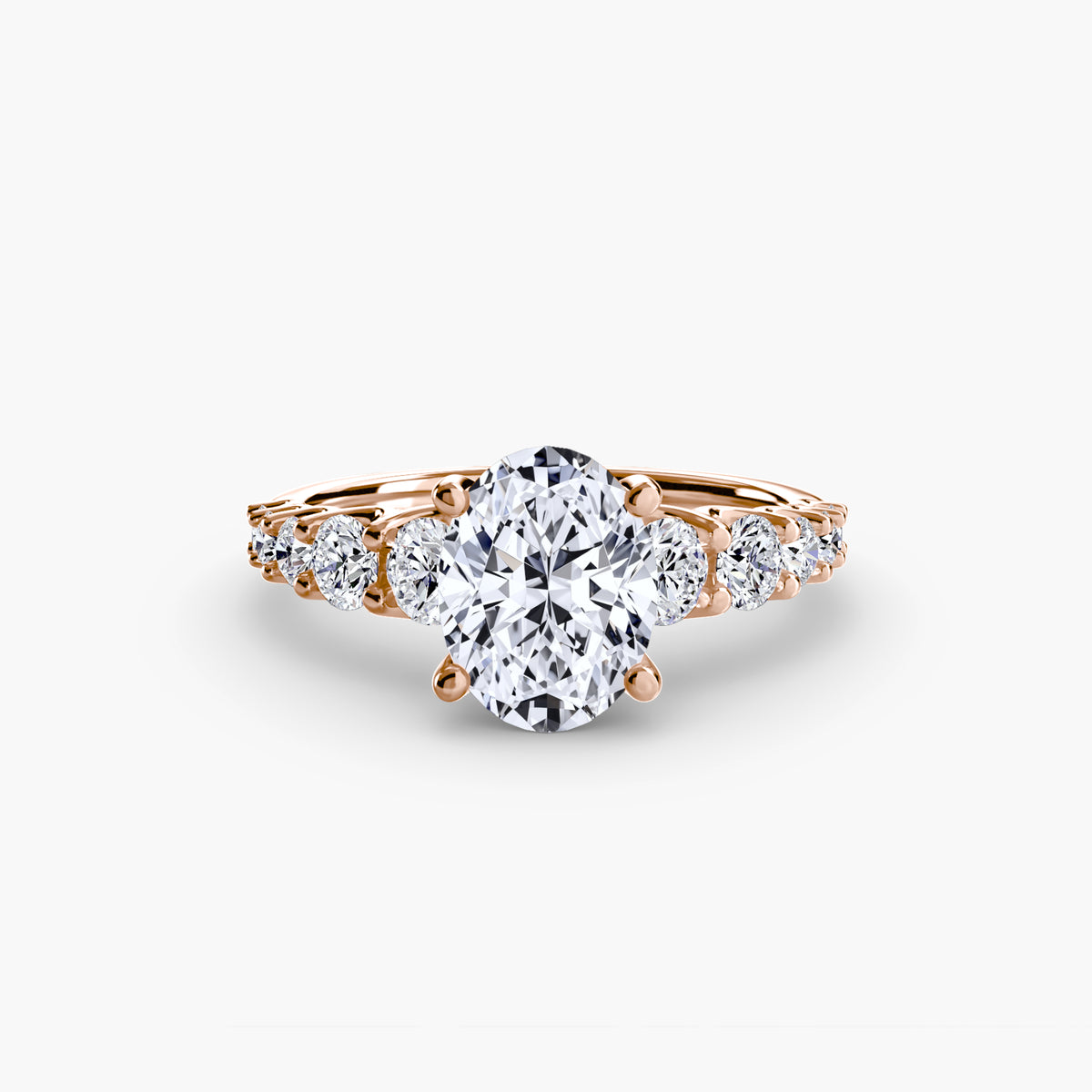 Bague à Pierres Décroissantes