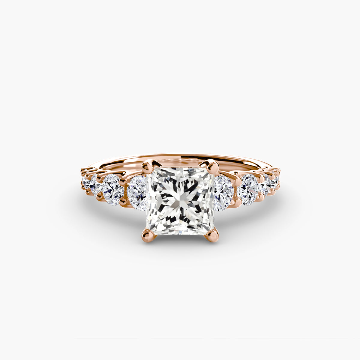 Bague à Pierres Décroissantes