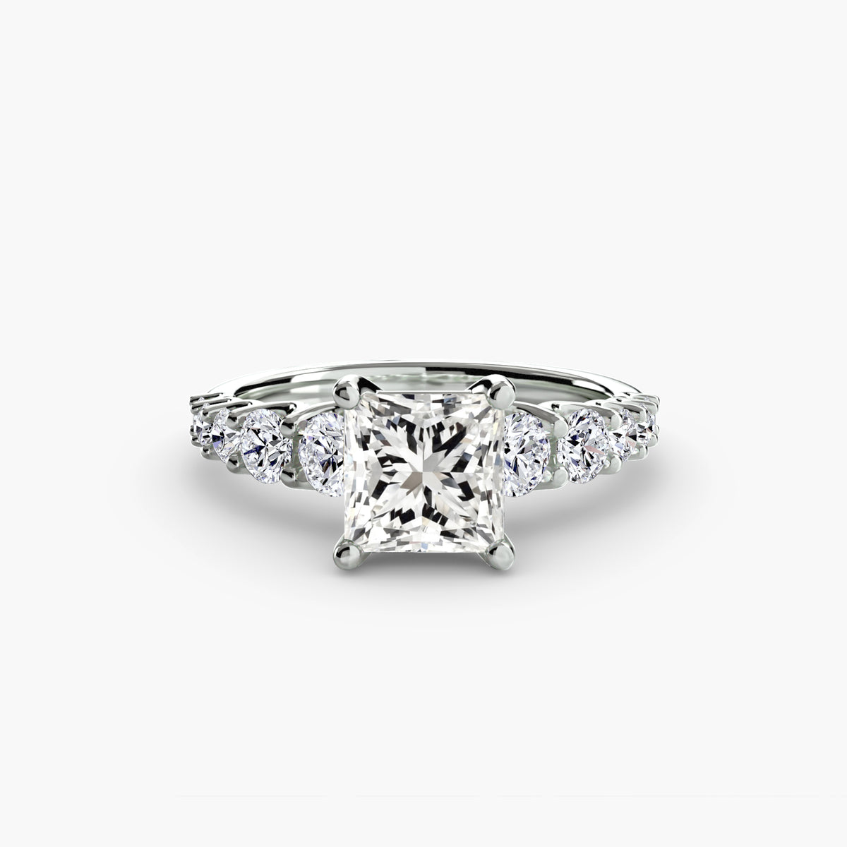 Bague à Pierres Décroissantes