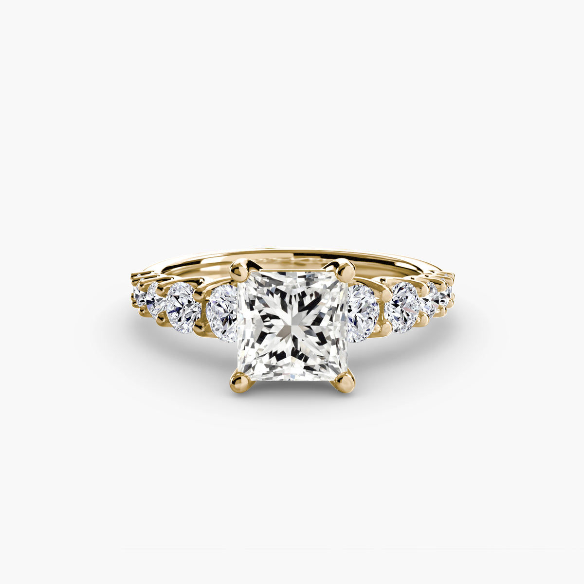 Bague à Pierres Décroissantes