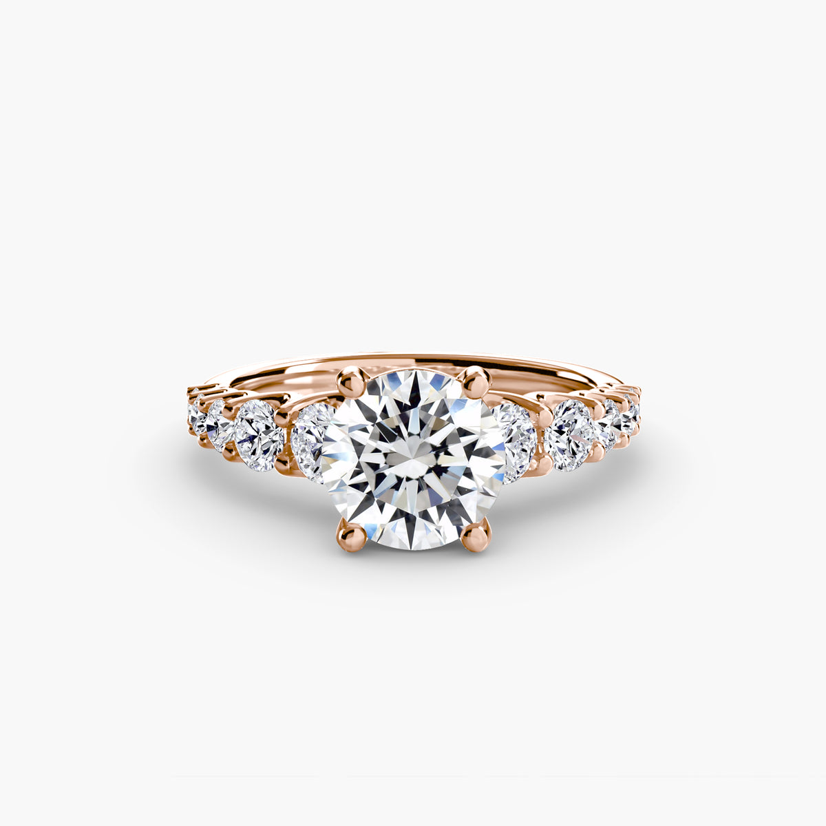 Bague à Pierres Décroissantes