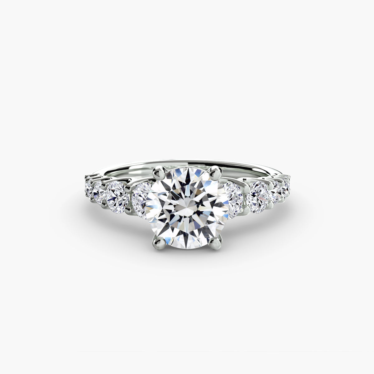 Bague à Pierres Décroissantes