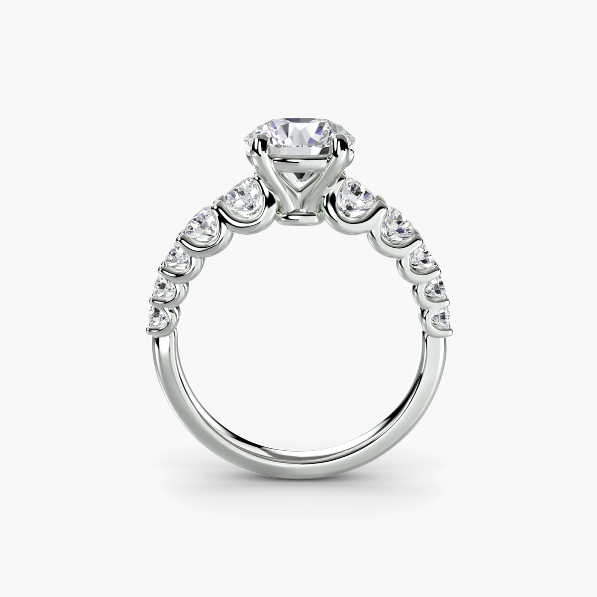 Bague à Pierres Décroissantes