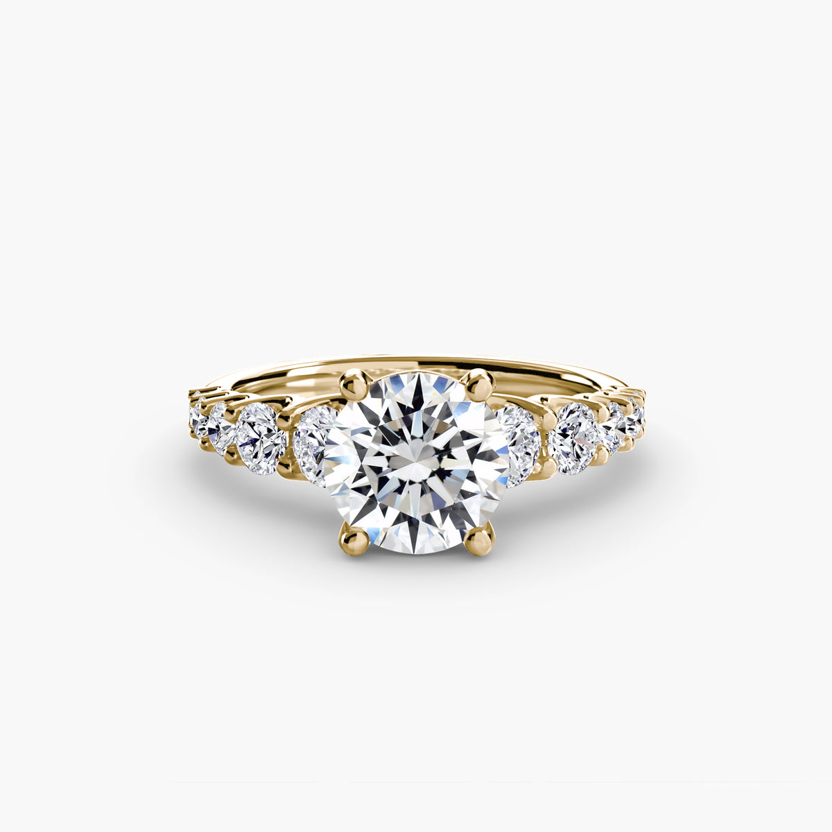 Bague à Pierres Décroissantes
