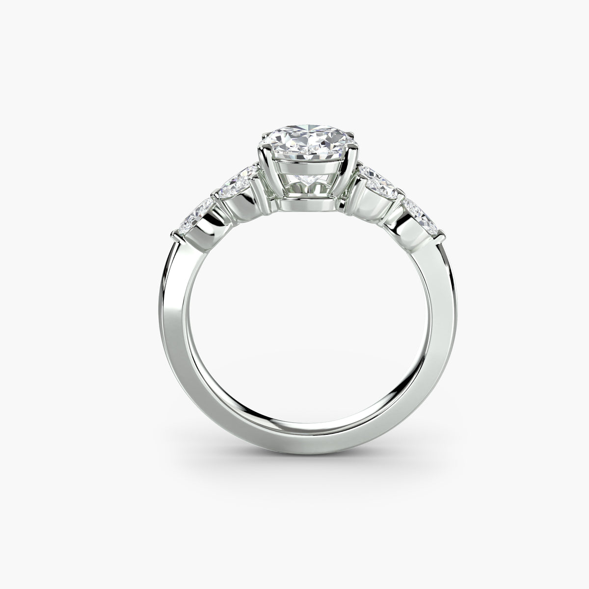 Bague à Épaules en Grappe