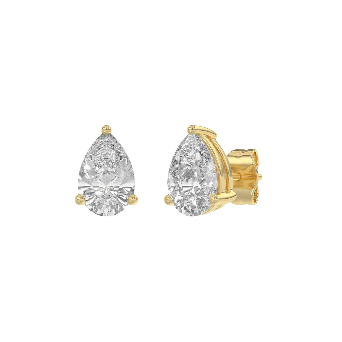 #Forme_Poire#Carats_2 ct#Métal~Or jaune