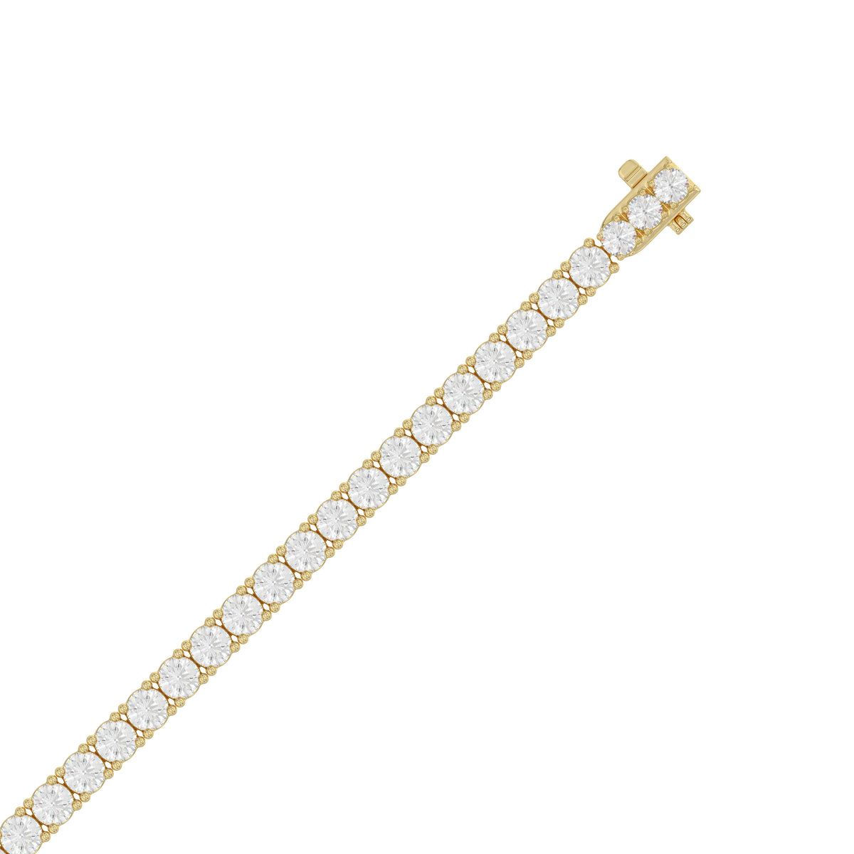 7 ct, or jaune 9 carats, vue de dessus #Carats_7 ct#Métal~Or jaune