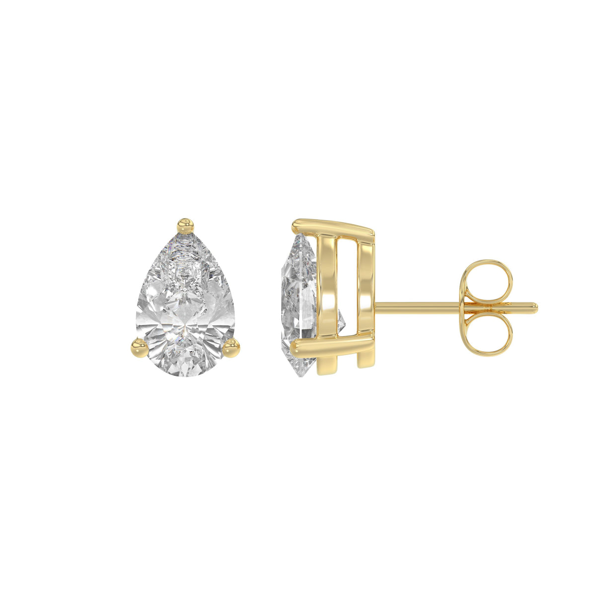 #Forme_Poire#Carats_2 ct#Métal~Or jaune