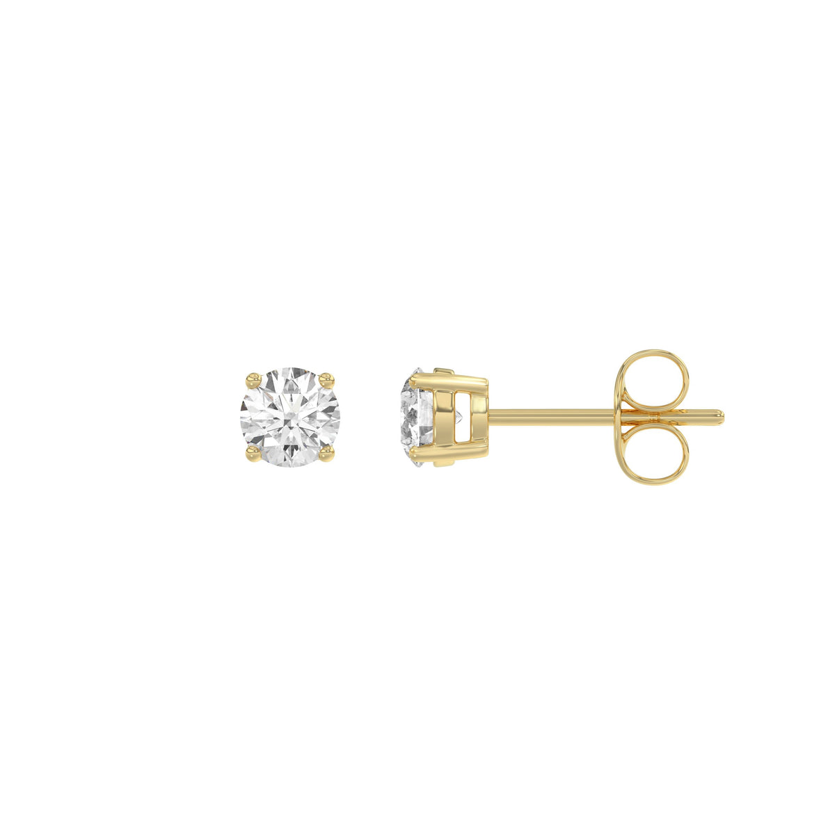 #Forme_Rond#Carats_0,5 ct#Métal~Or jaune
